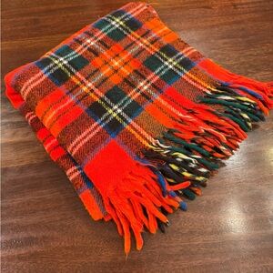 Urban Outfitters Oversized Tartan Plaid Blanket Scarf